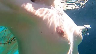 JessiJek Beach Anal Fuck - Blonde Naturist Tourist Gets Hardcore Pussy & Ass Pounding