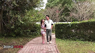 Mature Asian Miu Suzuhara Hot Outdoor Blowjob XXX - Aya Sakuraba Uncensored JAV