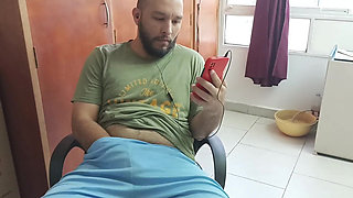 My MILF Stepsister Teaches Me How to Masturbate. Spanish Porn.
