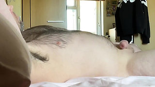 Horny Daddy Enjoying Being Home Alone