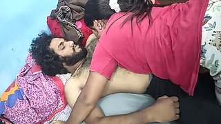 Hot Indian Step Sister Seduces Boy With Deep Throat Blowjob - Romantic Kissing & Nude Close-Up