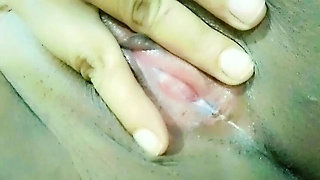 Desi Bhabhi Shenamena Shows White Discharge From Her Pussy Hole