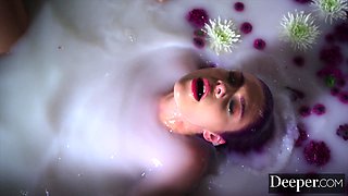 Interracial Passion Pulls A Purple Haired Beauty Into A Hard Fuck