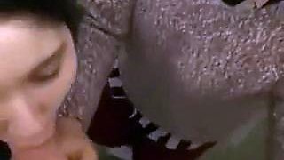 Amateur blowjob and cumshot i love cock