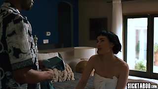 Ex escort fucks her husband and his boss