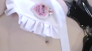 Shiny Maid Outfit and an H-cup Smile - a Playful Beauty Full of Energy and Charm 1st