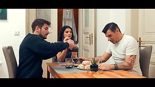 Denis Marti's Secret: Naughty Brunette Sucks Old Cock in HD Porn
