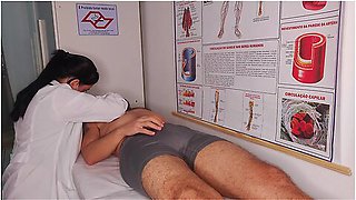 Oops... My Dick Went Up In Front Of The Nurse