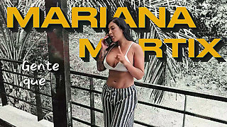 Mariana makes Yeri and Raul give her a double penetration in the pool in the rain