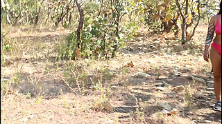 Mature Indian Mona Bhabhi Wild Outdoor Tease
