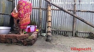 Red Saree Village Married Wife Sex ( Official Video By Villagesex91)