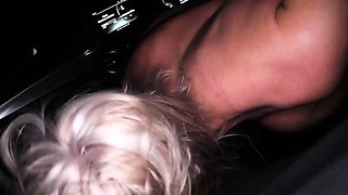 Miss Sally & FreakyT Caught In Public BJ