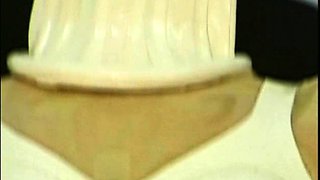 Large amateur mother masturbating with her adult toy