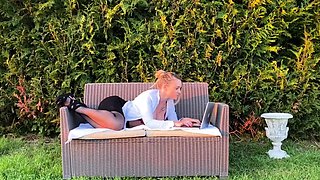 I do webcam in my garden