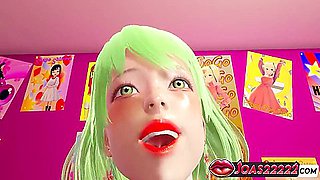 Stepsister Ameria In Stockings 3d Hentai - Intimate Cowgirl Fuck In Bed, Missionary Pov Sex With Close-up Pussy Views With Car Toon And Anime Girl