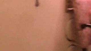 College Babe in Vintage Threesome Clip with Double Blowjob and Cum in Mouth