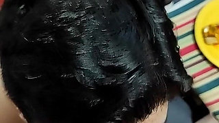 Quickie! Blowjob and Cum on Her Frankfurter! (and Black Jeans)