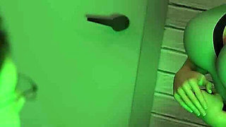 In Security: Cuckold Watches His Wife Getting Pounded Rough and Spanked by BBC in Her Office on the Desk - Episode 9