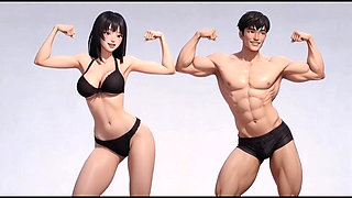 Hot Couple Romance And Dance Ai Model