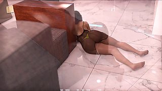 Hot brunette, elderly, first-timer