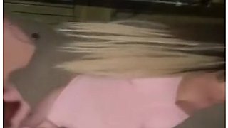 Powerful orgasm unleashed in public view