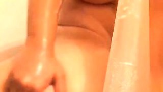 Amateur striptease and Solo masturbation