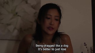 Awesome Asian Coed Blowjob and balls licking