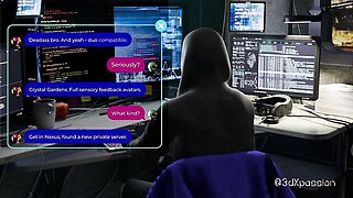 3DXPassion featuring Private Room's big tits xxx