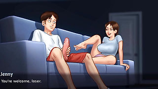 He fuck his stepsister and cum inside her