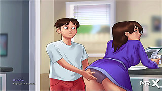 SummertimeSaga - Fondling Mature Stepmom In The Kitchen E2 # 33