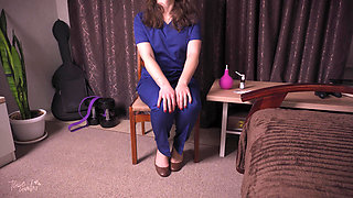 Shameless Nurse Teases Patient with Her Nice Ass