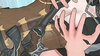 [girls' Frontline 2 Exilium] Sextans Checkmate and Mind Erase (bound T-doll & Hardcore POV 3D Hentai) (4k/60fps)