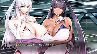 Steamy anime doujin featuring a wild gangbang and messy creampies