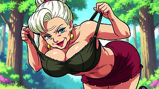 Ai Babes Outdoor Cleavage Tease