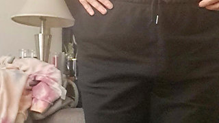 MILF Taking off Her Clothes and Stripping Down to Her Panties
