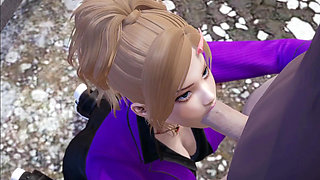 My girlfriend suck my dick after long time