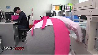Chihiro Akinos Office Lady Blowjob Leads To Amazing Creampie Adventure