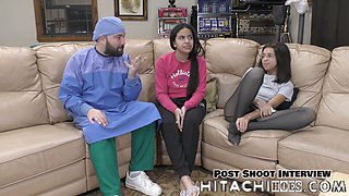 Freshman Alix Avery experiences a mandatory wand orgasm in this POV scene with Doctor Tampa