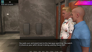 Paradise City by Twisted Arch - Cuck Watches How Wife Serves 5 Cocks, Cuck Gets Facefucked with Huge Dildo 14
