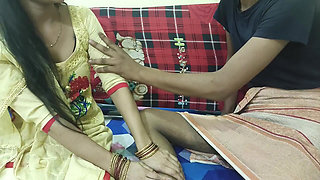 New Indian Honeymoon Couple Fucking Sex Outdoor with Audio Story