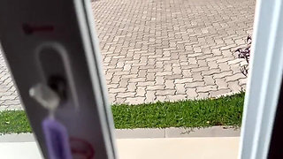 I Spied on the Naughty Neighbor and Filled Her with Milk