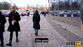 Debt4k. fellow fucked wifey letting debt collector drill her tight fuckholes