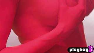 Big tits redhead MILF passion posing 2