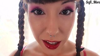 Amateur Big Boobs jerks Big Dick