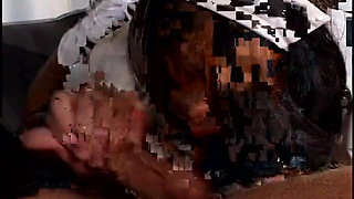 Excellent ebony nurse blows dick and rides it for a great orgasm