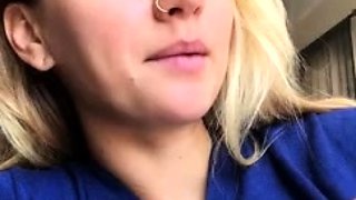 fucktoy blonde Lily Ivy dildo Sensational