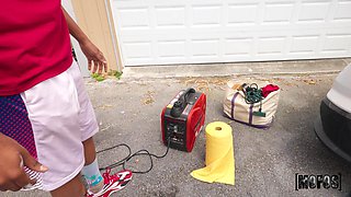 Tony Rubino's Steamy Car Wash Adventure with a Bold Twist