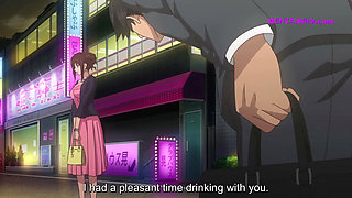 Innocent Beauty Showed Her Naughty Side ''First Time in Love Hotel'' - Hentai Anime