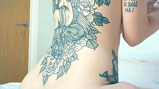 Close up pussy fingering ass toying