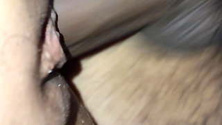 Having Fun with a Man, Close-up of Pussy